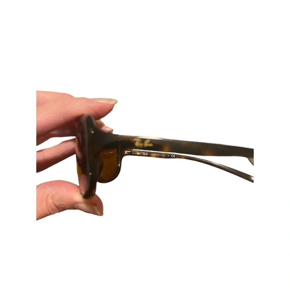 Raybans sunglasses brown frames vguc TB 4131 - Picture 6 of 8